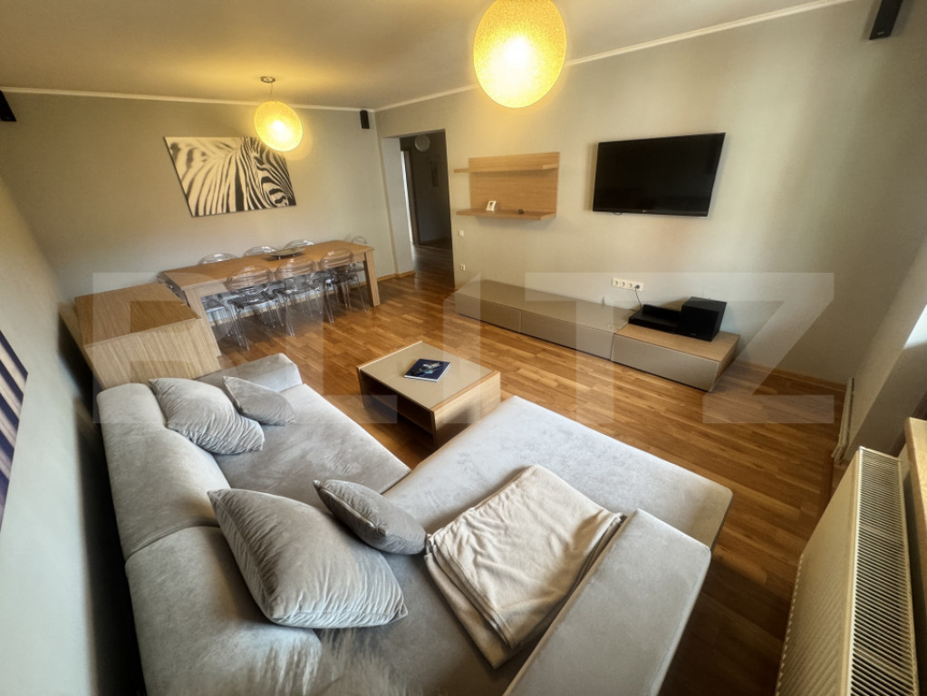 Apartament de închiriat de 130 mp, situat într-o zonă lin