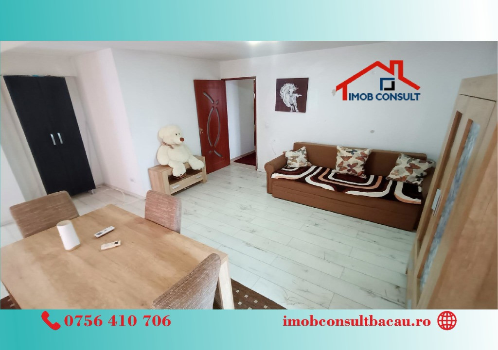De închiriat – Apartament cu 2 camere, zona Centrala! CE1502
