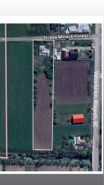 Teren 4870mp Valea Lui Ion, Bacau