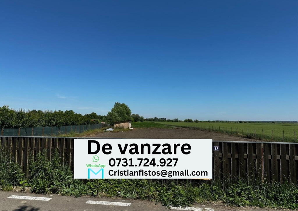 Teren intravilan de vanzare in Filipesti