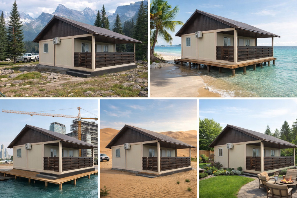 Casă modulară la cheie – cu transport și montaj incluse Constanta