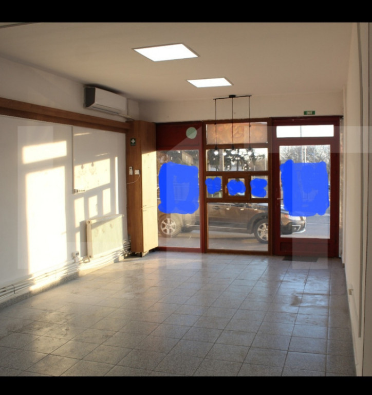 Spațiu comercial, 85 mp, vitrină stradală, vad excelent ?