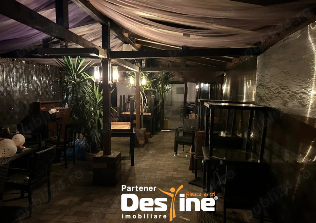 Spatiu comercial 650mp P+1E, terasa deschisa/acoperita, Raho