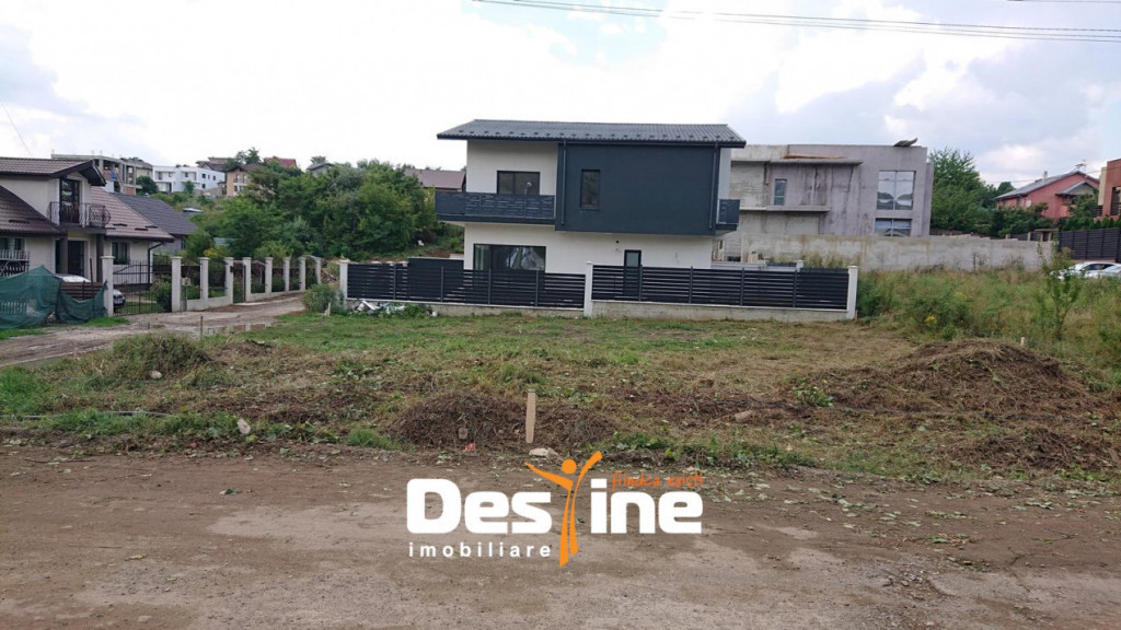 Teren intravilan 420 mp 2 fronturi stradale 20m Bucium Lidl