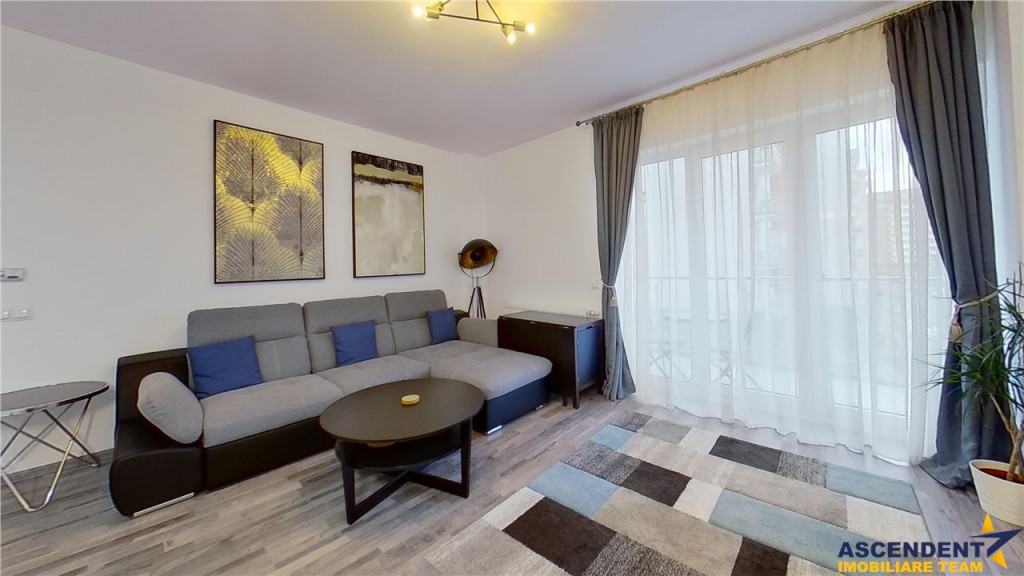 Decomandat,mobilat,echipat,eleganta cromatica,loc parcare,ar