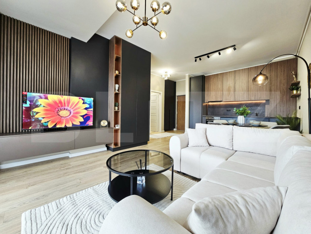 Apartament cu 2 camere, mobilat utilat NELOCUIT, parcare, zo