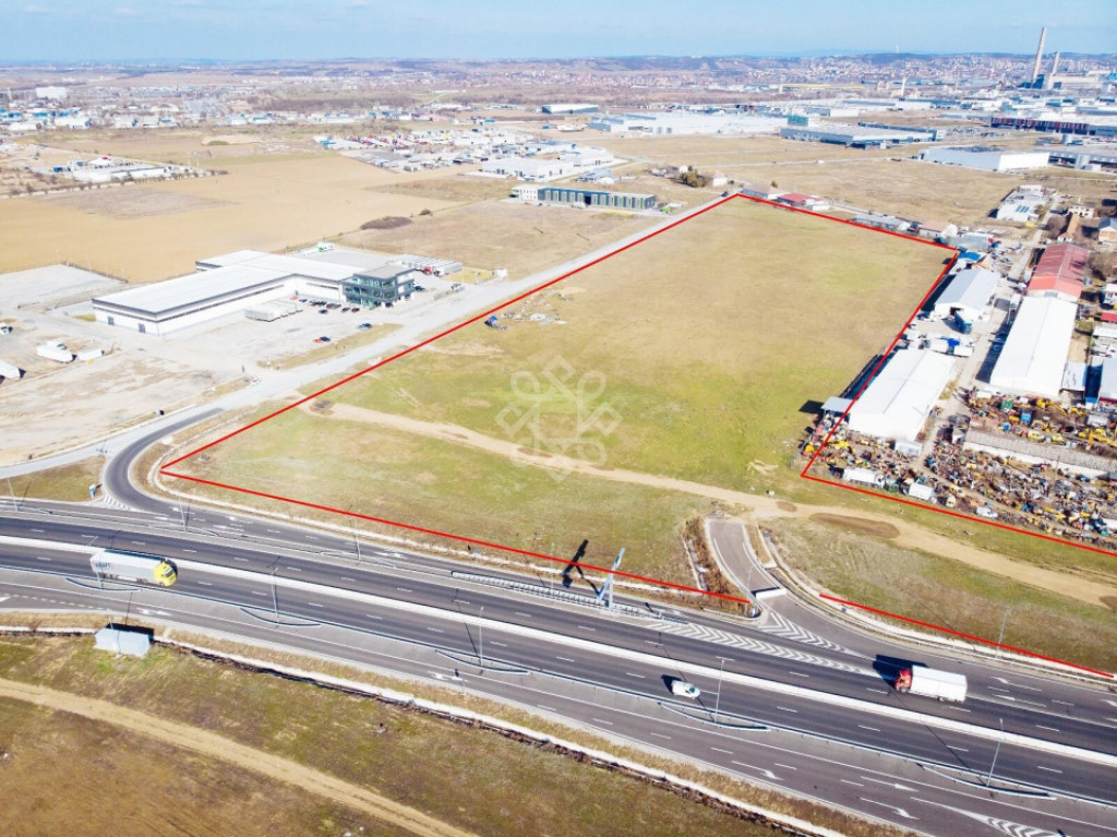 Teren industrial cu dublu front, Parc Industrial I Oradea