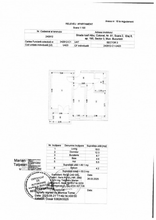 Apartament 2 camere langa parcul Titanii