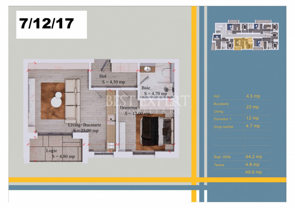 Apartament 3 camere Campia Libertatii -Geam la Baie