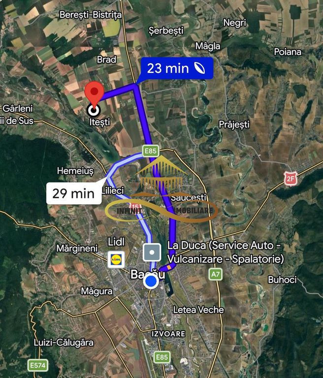 Teren agricol extravilan in Itesti de vanzare