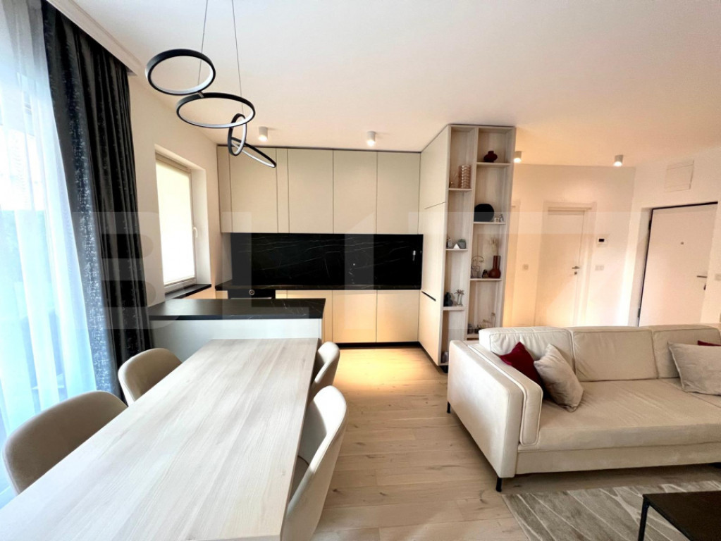 Apartament 2 camere 57mp, gradina 77mp, Zona The Office, Re