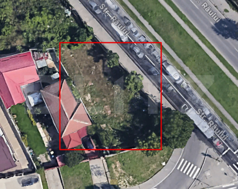 Teren 509 mp, Știrbei Vodă colț cu Rîului