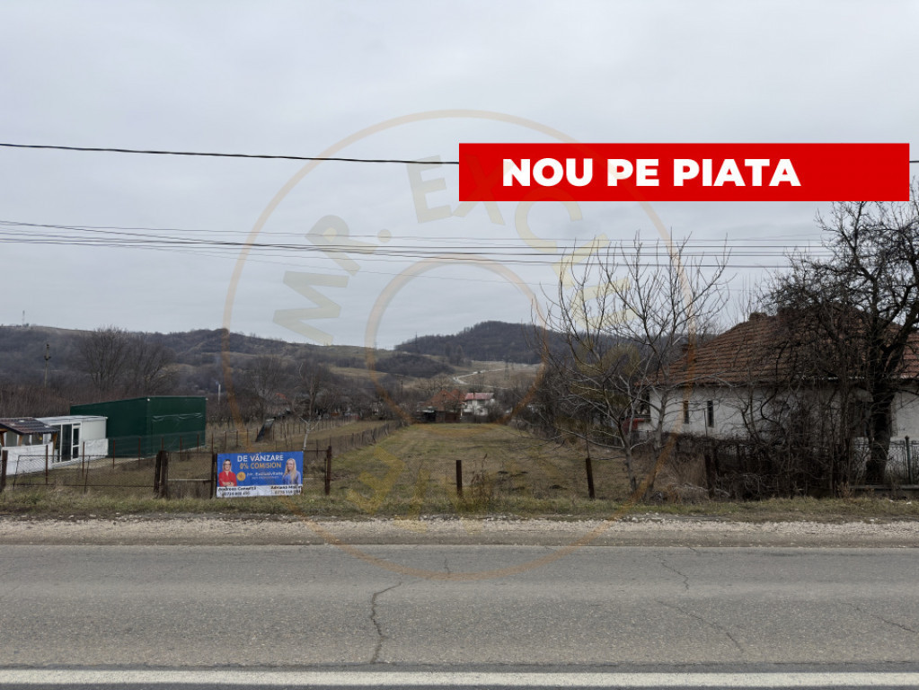 Casa+Teren intravilan 2.056 mp – dublă deschidere – DN