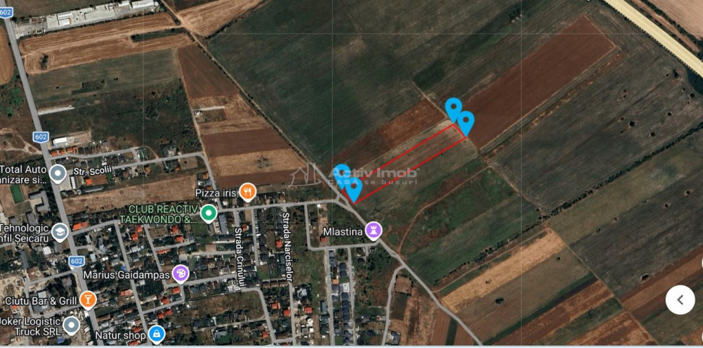 Teren Ciorogarla- Strada Viitorului