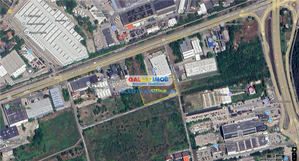 Centura | DN 1 | Odaii | 4785mp | Autorizatie Construire | U