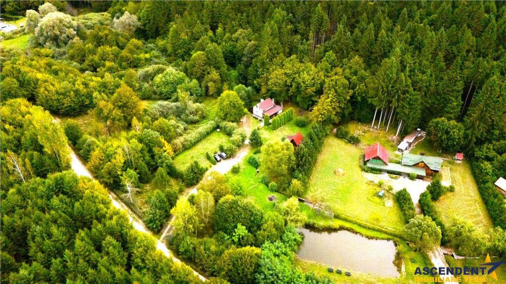 Tur 3D!Cabana de vacanta,zonare valoroasa, cu teren de 2.100
