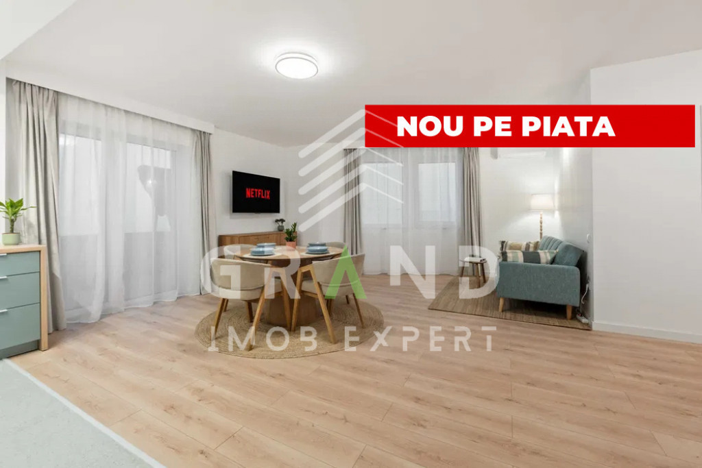 Totul NOU | Apartament de lux | Semidecomandat | 2 camere |