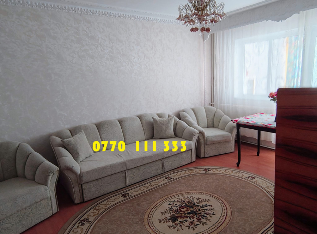 Apartament 3 camere, comfort 1 decomandat, zona Scolilor. Et