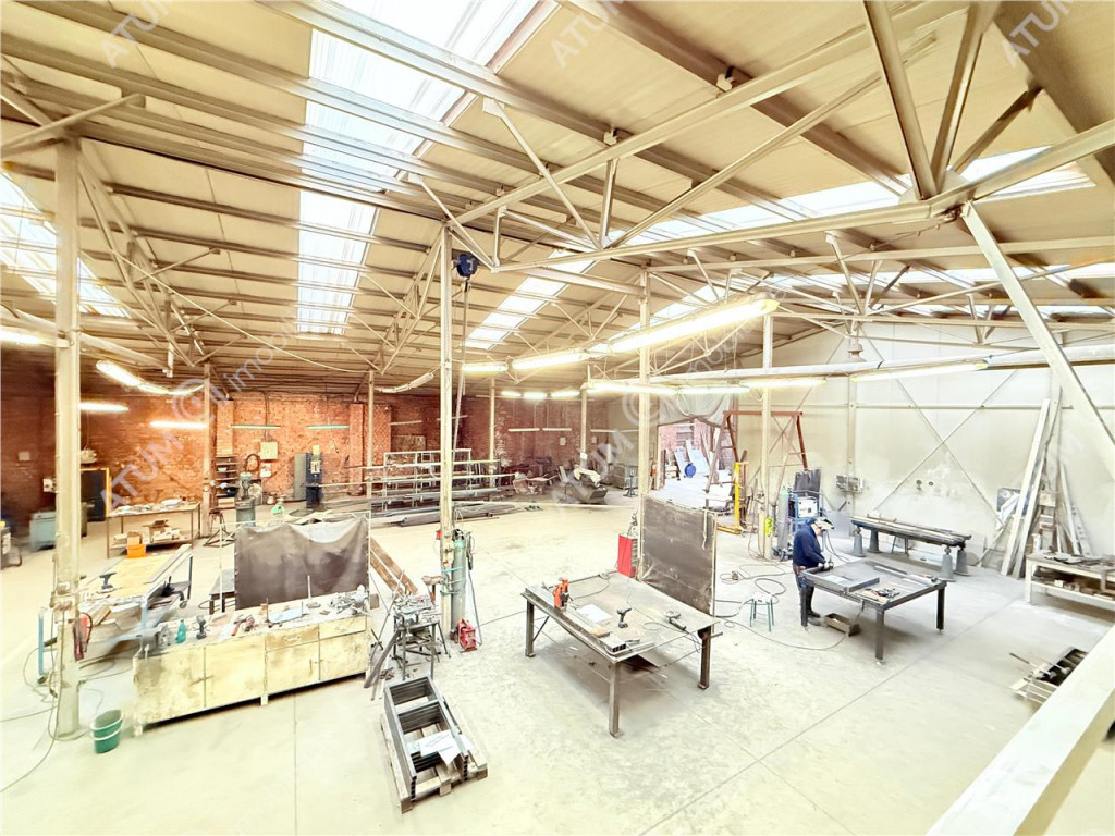 Hala industriala 1175 mp utili de in Cisnadie