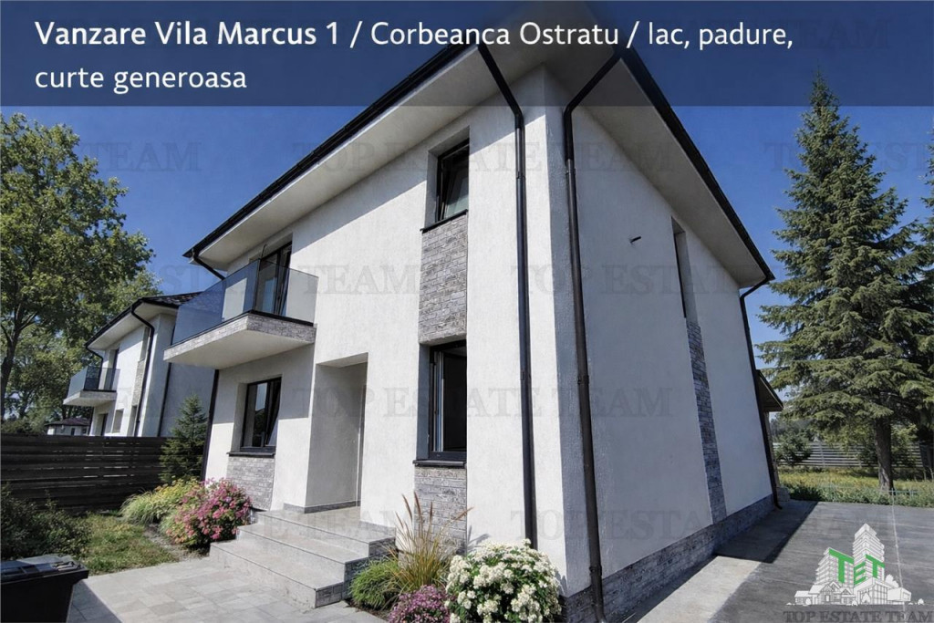 Vila Marcus 1/Corbeanca Ostratu/curte generoasa