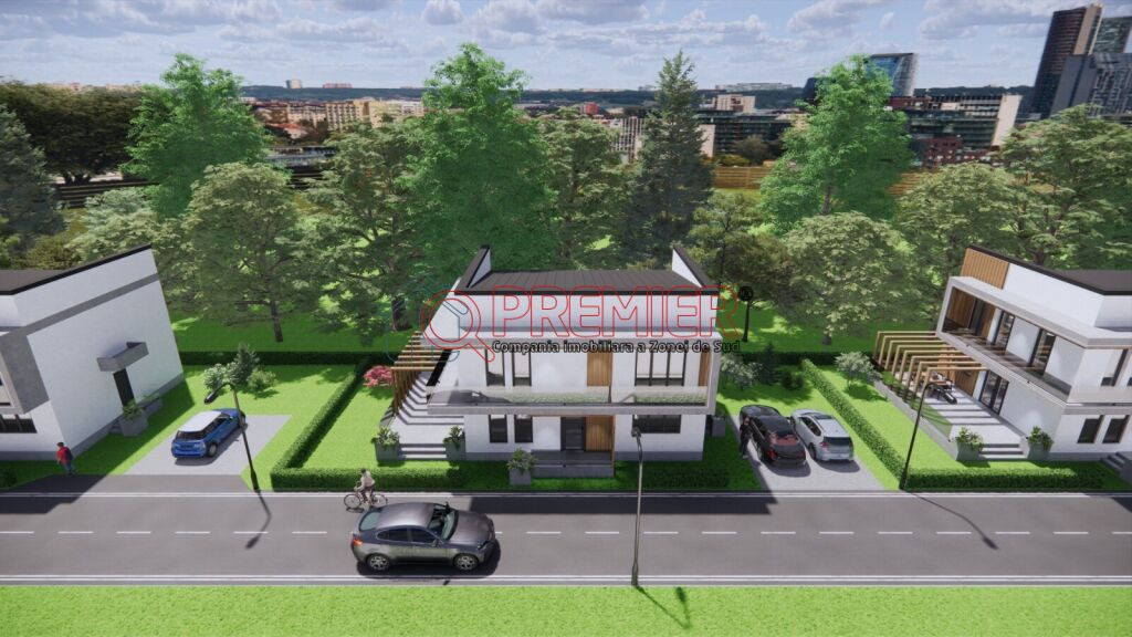 Jilava - Finisaje La Alegere - Curte individuala - Ansamblu