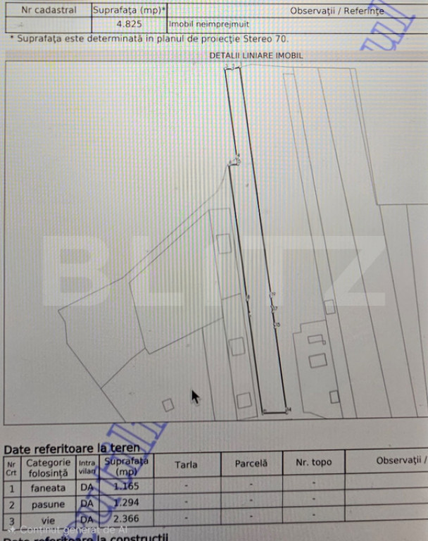 Teren intravilan parcelabil min. 1000 mp, Valea Popii, Alba