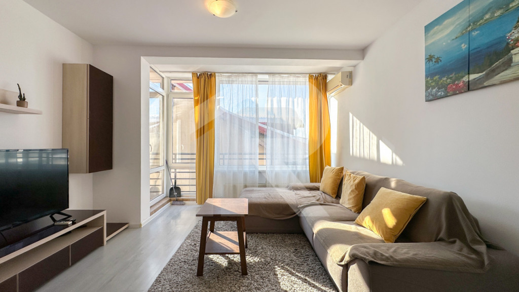 Brancoveanu, ap cu 2 camere de inchiriat, centrala proprie,