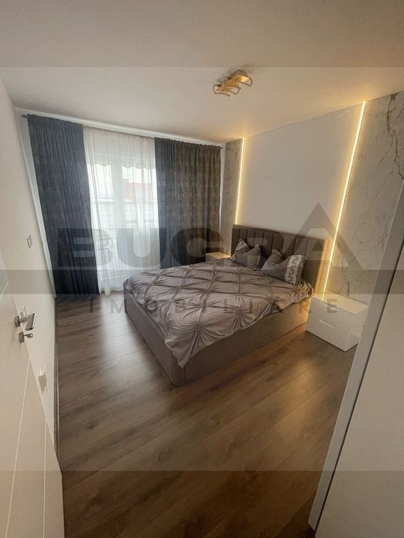 Apartament de 2 camere, 52mp, etaj retras, terasa, zona P...