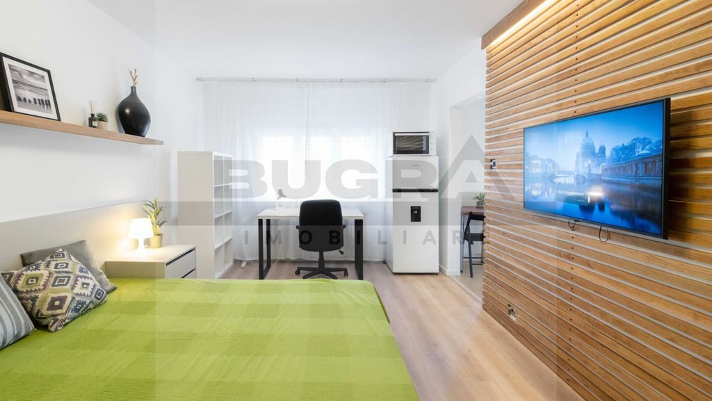 Garsoniera moderna, mobilata, zona UMF