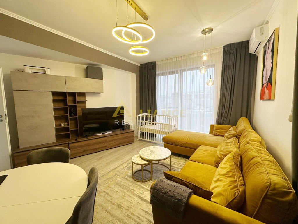 Apartament 2camere mobilat parcare Metrou Mihai Bravu -5min