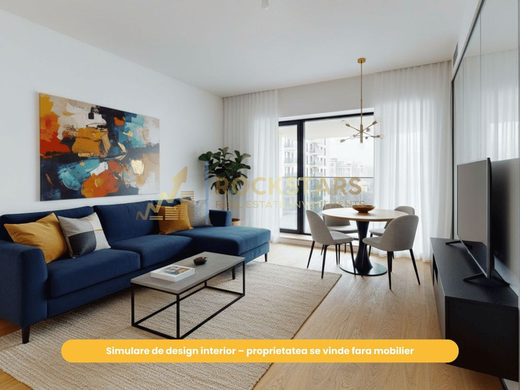 Apartament 2 Camere | 59 mp | Etaj 7 | Nusco City Park | ...