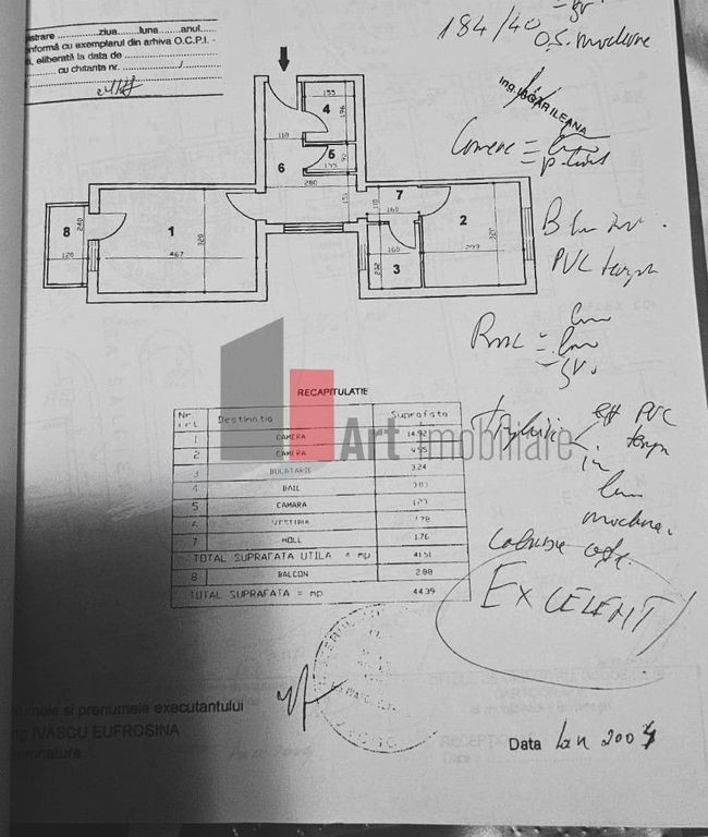 Apartament 2 camere Prelungirea Ghencea/Valea Oltului