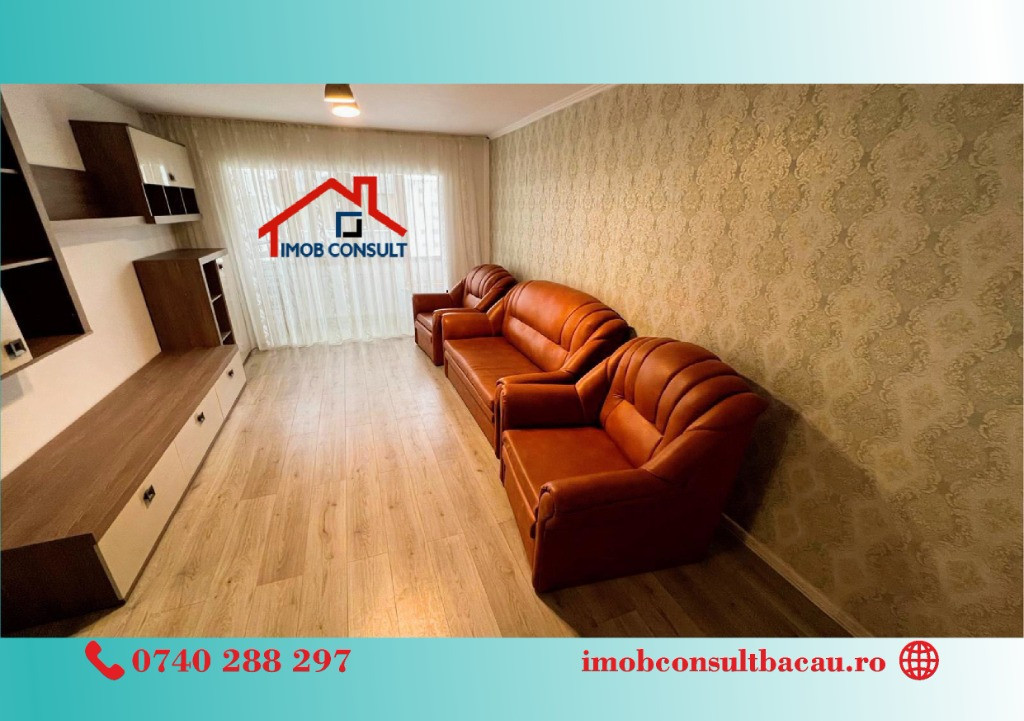 Prima închiriere! Apartament spațios, 3 camere, Bistrița Lac! CE1522