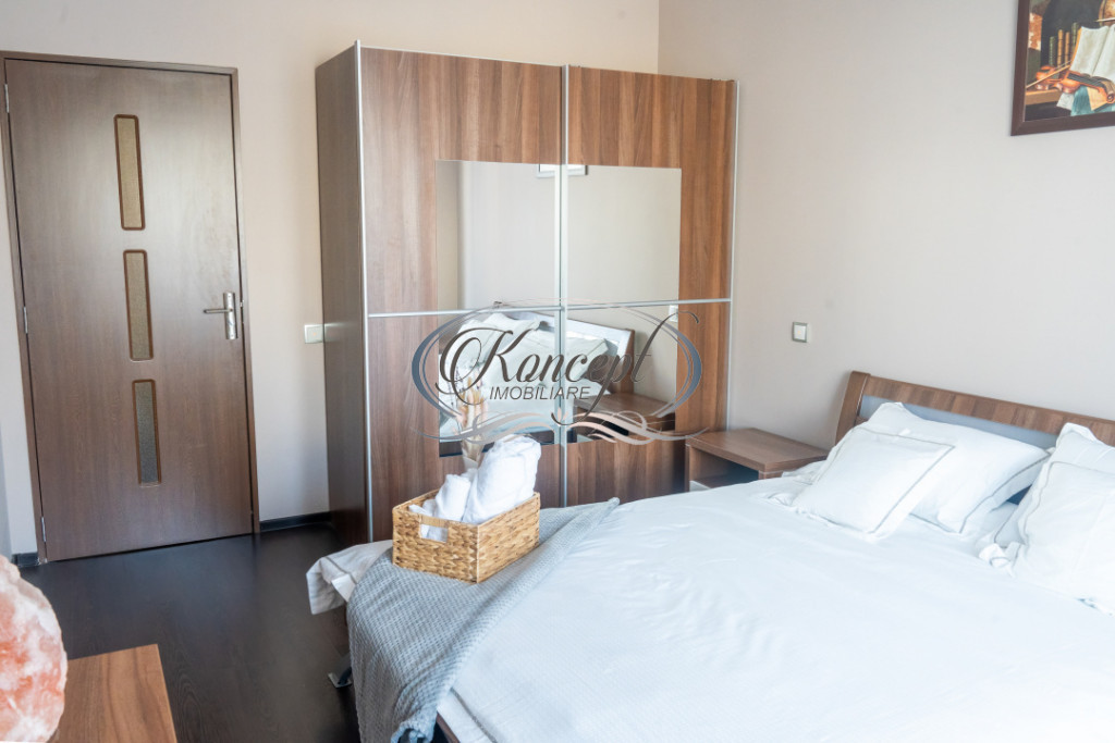 Apartament luminos cu terasa, parcare subterana si paza perm