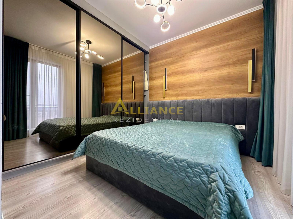 2 camere mobilat si utilat modern la 5 minute de Mihai Bravu