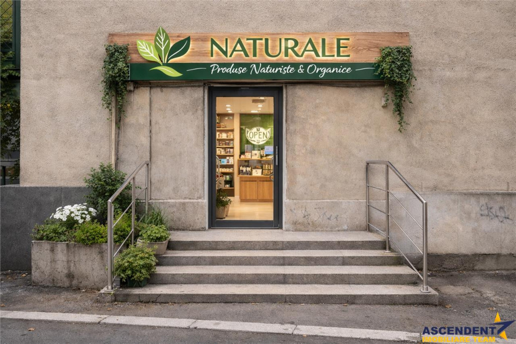 Spatiu vizibil,acces dublu,trafic intens,3 incaperi,flexibil