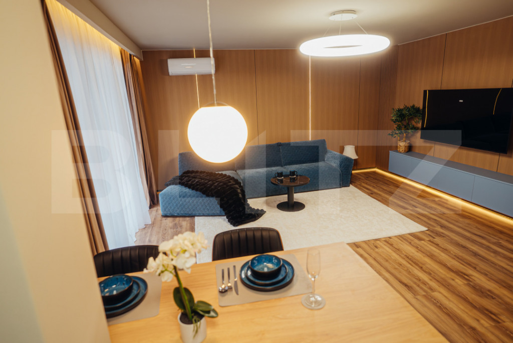 Apartament lu, 2 camere, 58 mp, intermediar, terasă, garaj,