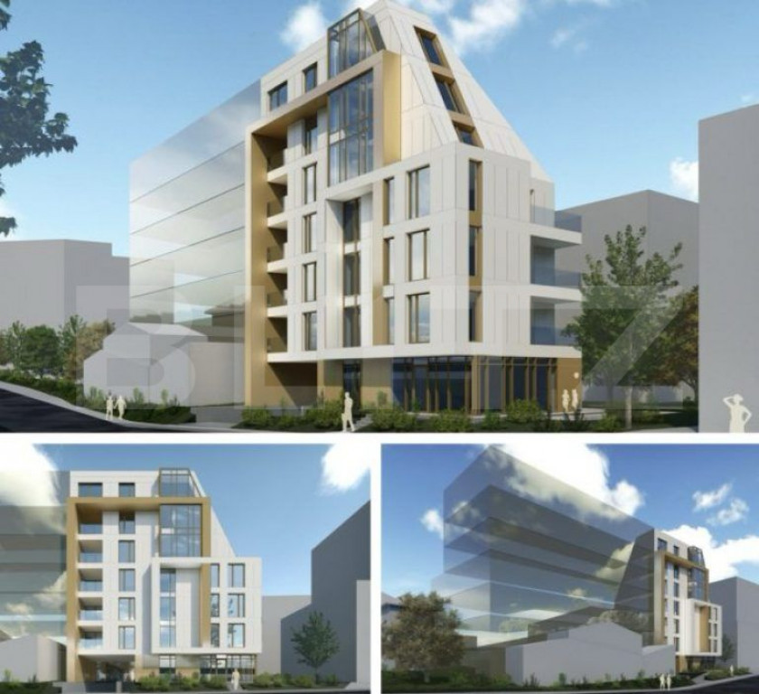 Teren construcții autorizat pentru imobil S+P+5!