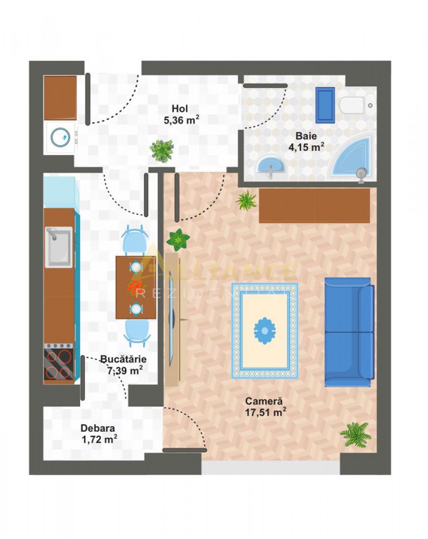 Drumul Binelui, Ap#259;r#259;torii Patriei - Garsoniera