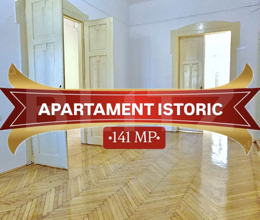 Apartament 4 camere, 141 mp utili, zona Traian