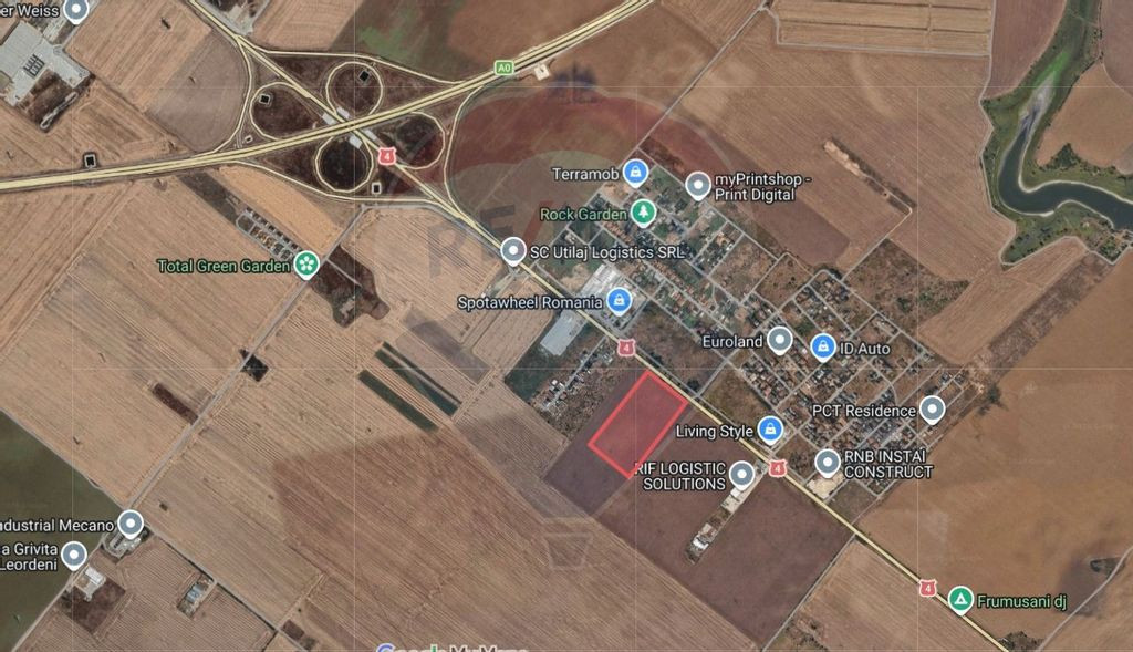 TEREN 5 HA – ZONA DE DEZVOLTARE MAJORA – SUD BUCUREST...