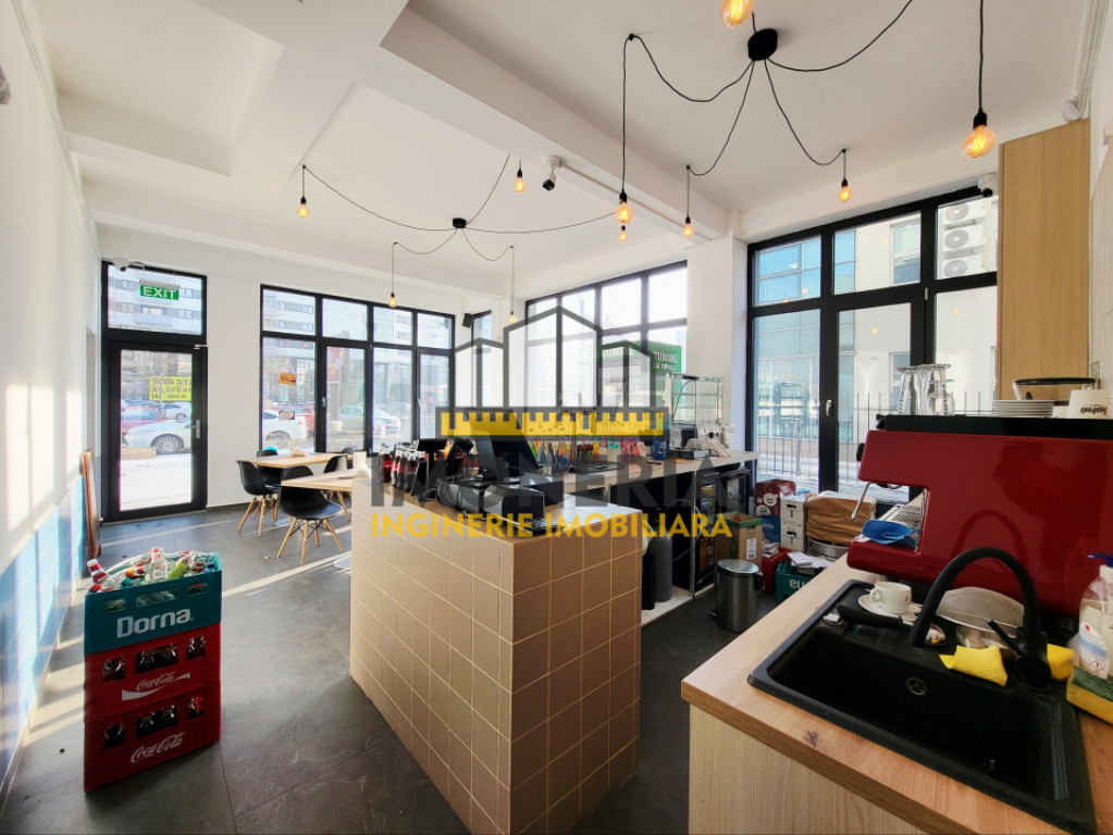 Cafenea stradala-100m metrou Mihai Bravu-dotari full-posibil