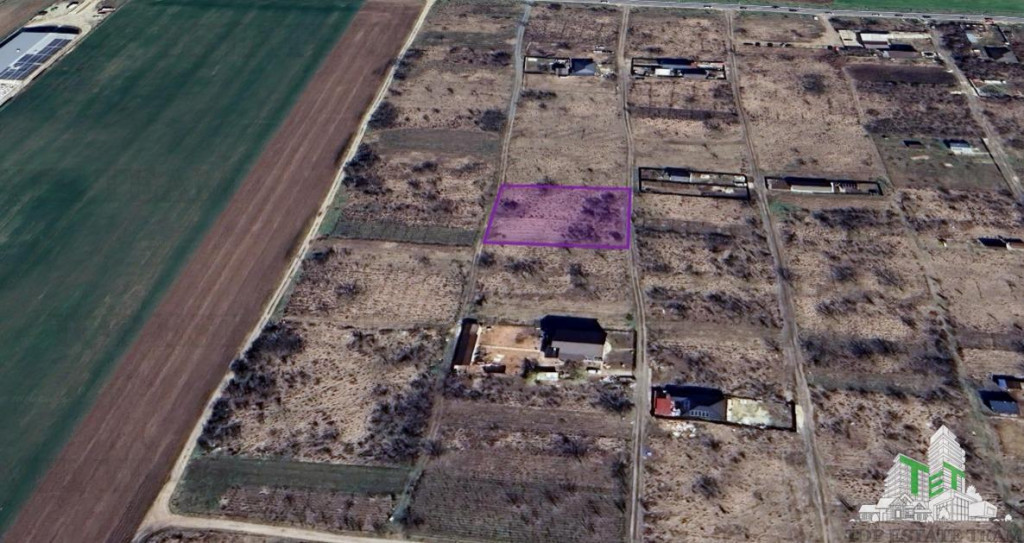 Teren intravilan construibil in Branesti, Ilfov – 2040 mp,