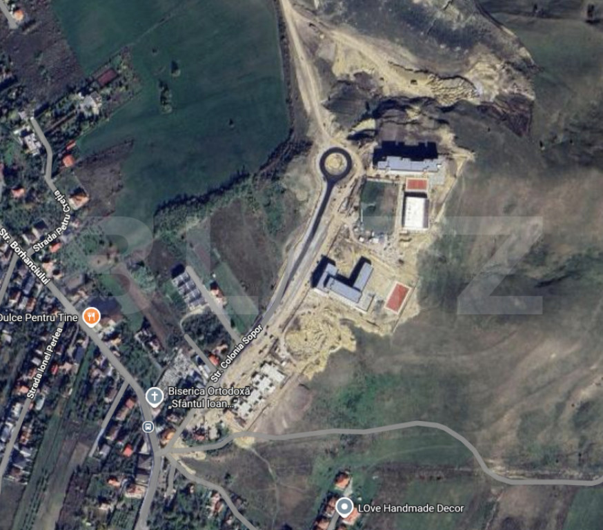 Teren cu panorama - 2900mp - Borhanci Hub Educational - intr