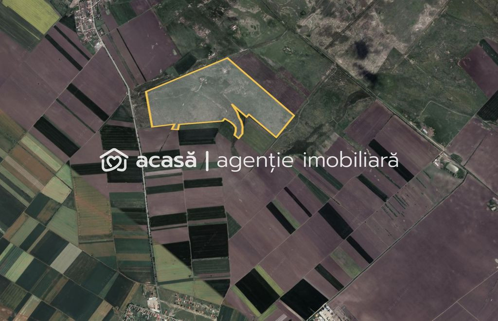 Teren 42 ha pentru parc fotovoltaic – Macea, Arad