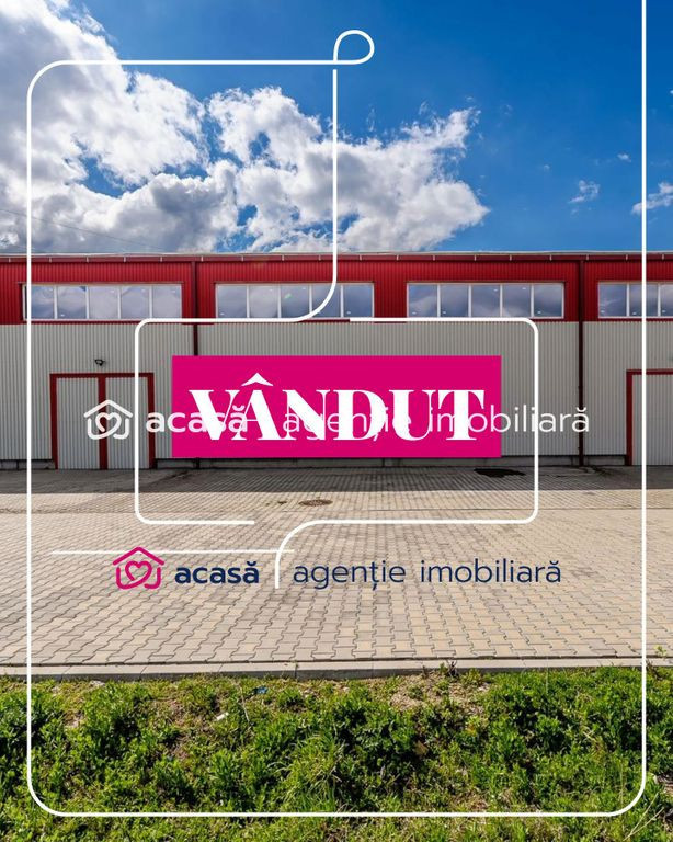 VANDUT - Hala industriala de vanzare in Parc Industrial U...