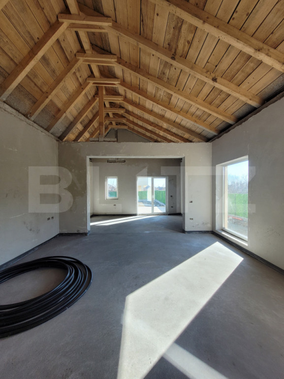 Casa moderna, 4 camere, teren 450 mp, Sacalaz