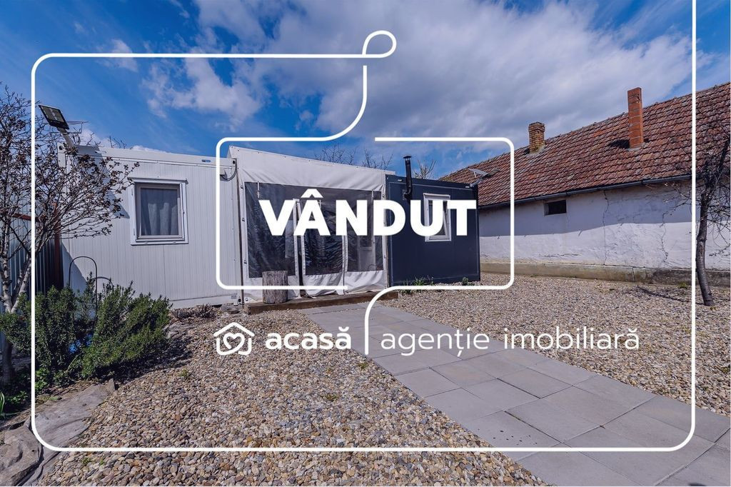 VANDUT! Casa - tip container - Teren 1987 mp - Turnu - CO...