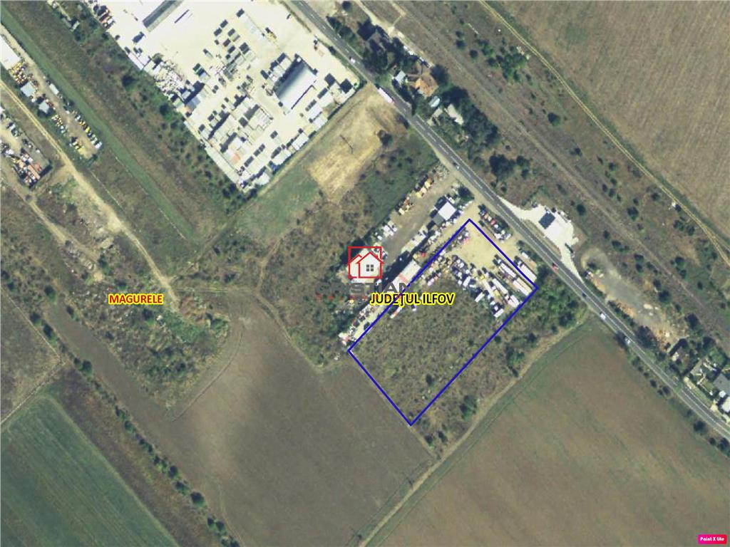 Teren industrial Magurele - Bragadiru - Centura, ILFOV