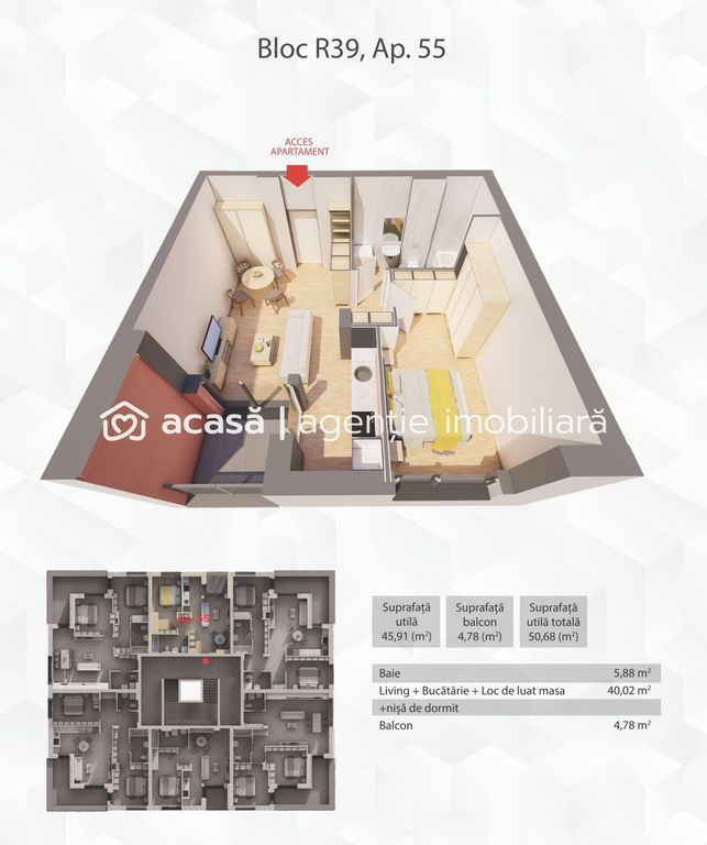 Penthouse in R39– direct de la dezvoltator, fără agen...